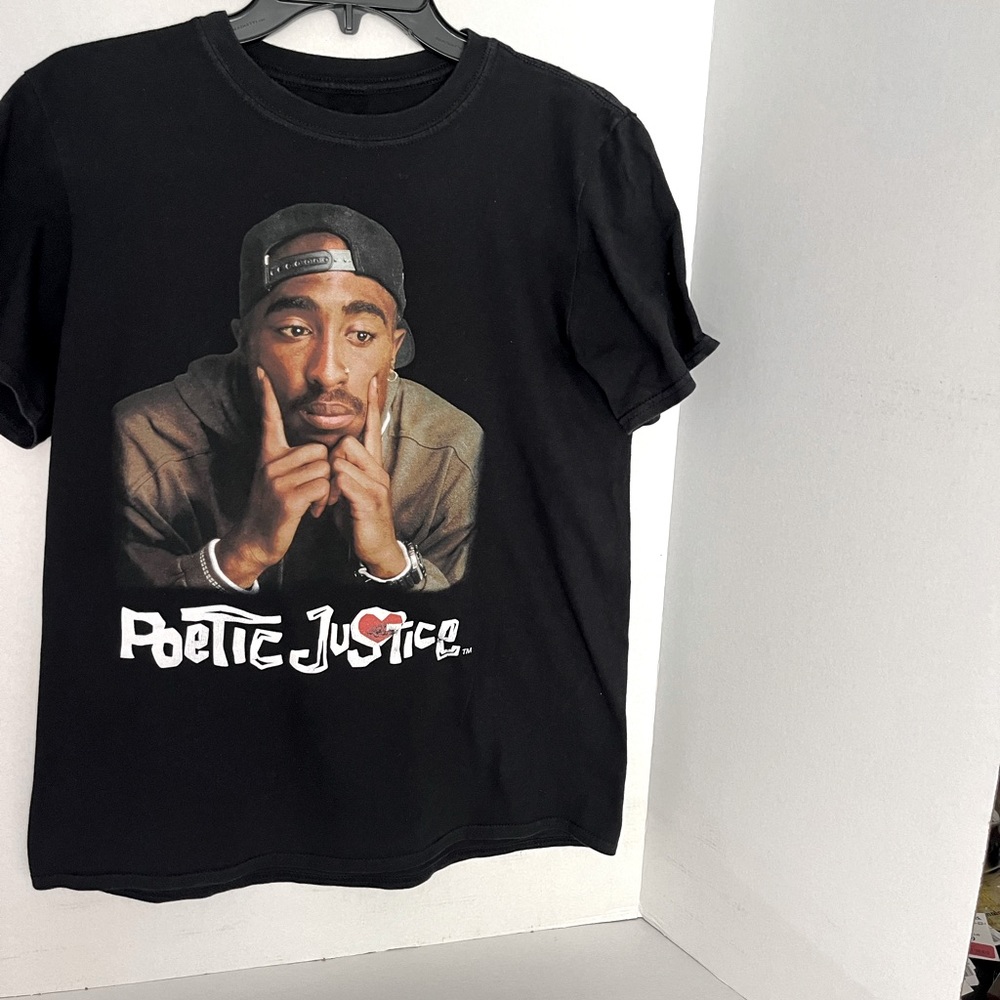Boys short sleeve Tupac Shakur Tee. Poetic Justice